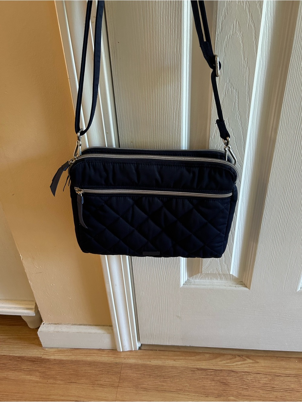 Vera Bradley Midtown Quilted Crossbody Bag Navy